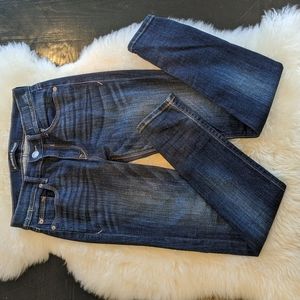 Express Mia Mid Rise Denim Leggings Size 4R